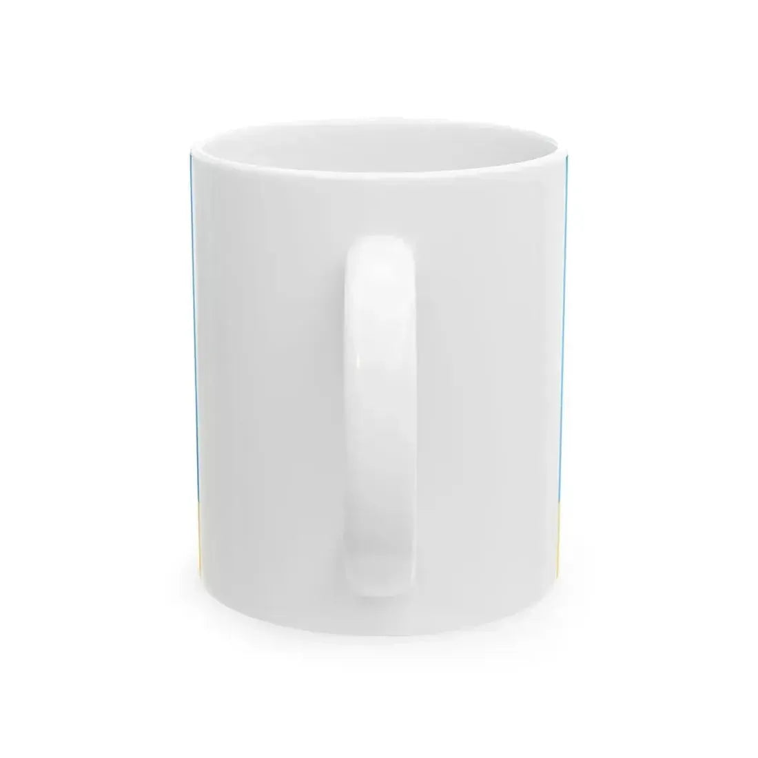 Flag of Khaybullinsky rayon (Russia) White Coffee Mug - Go Mug Yourself
