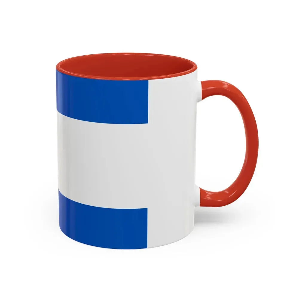Flag of Kherson Oblast Ukraine - Accent Coffee Mug - Go Mug Yourself