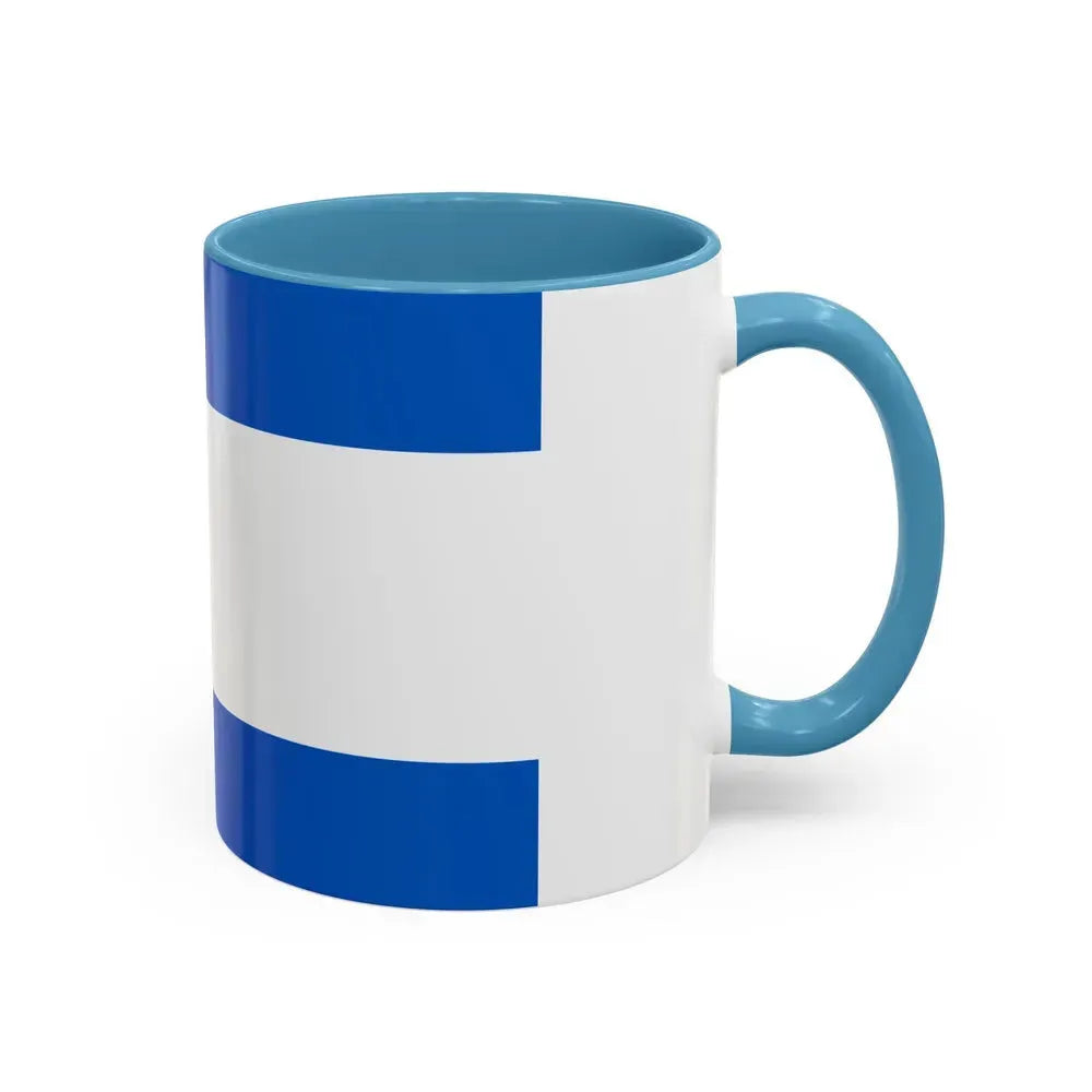 Flag of Kherson Oblast Ukraine - Accent Coffee Mug - Go Mug Yourself