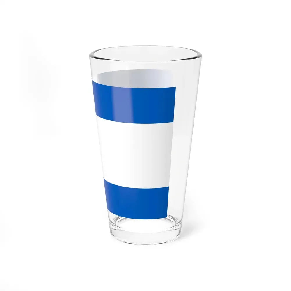 Flag of Kherson Oblast Ukraine - Pint Glass 16oz - Go Mug Yourself