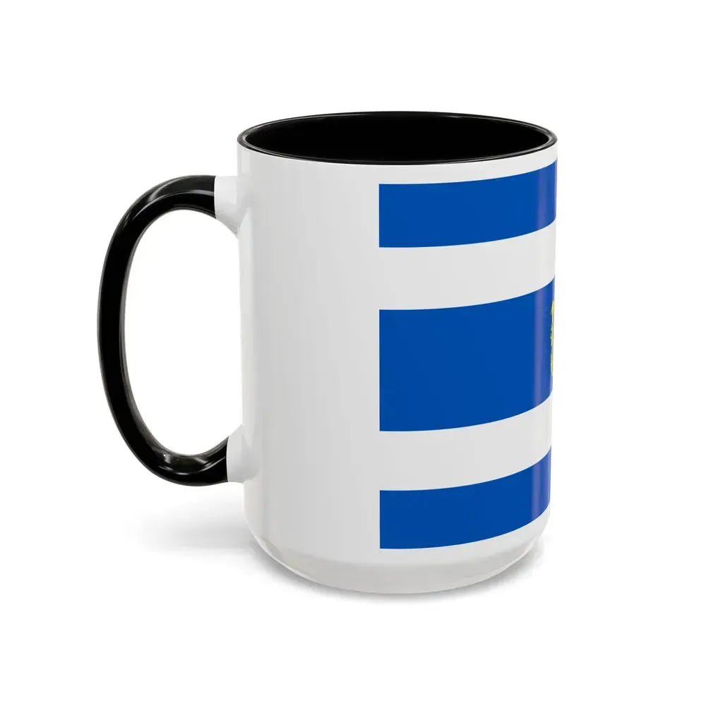 Flag of Kherson Ukraine - Accent Coffee Mug - Go Mug Yourself