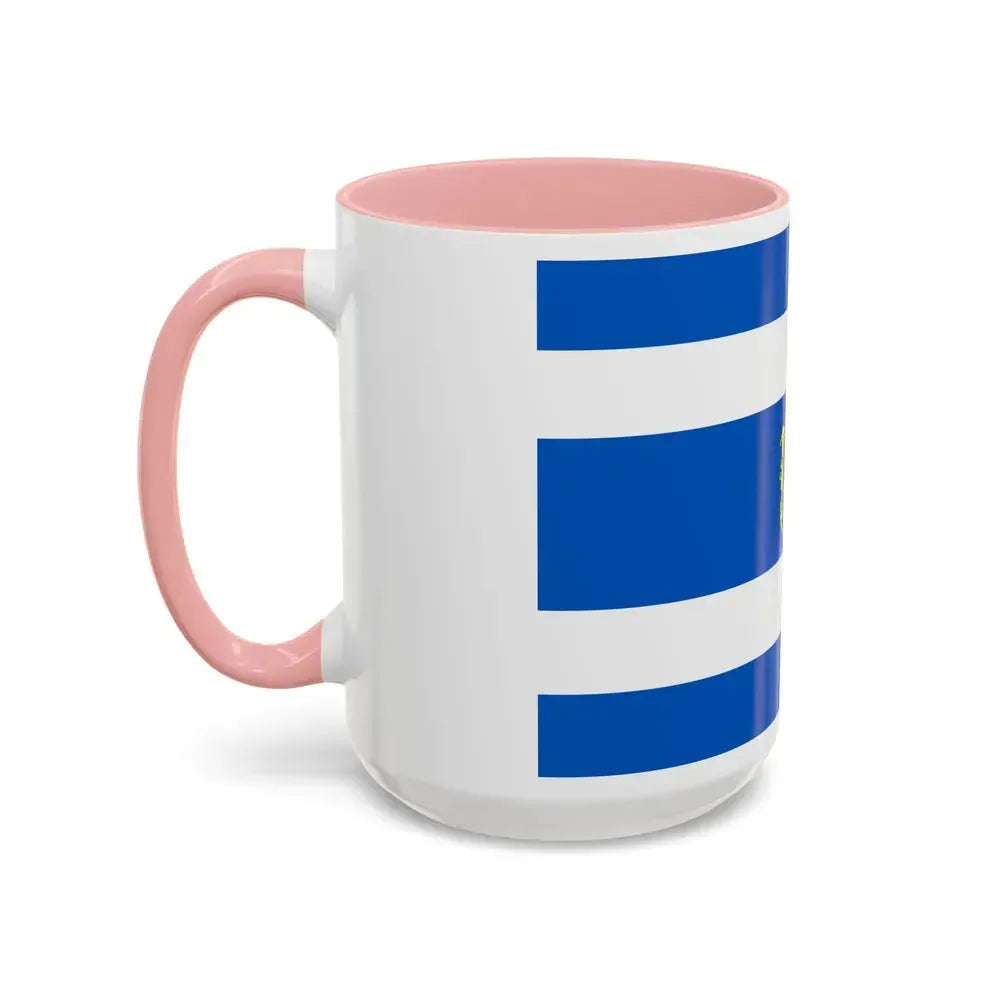 Flag of Kherson Ukraine - Accent Coffee Mug - Go Mug Yourself