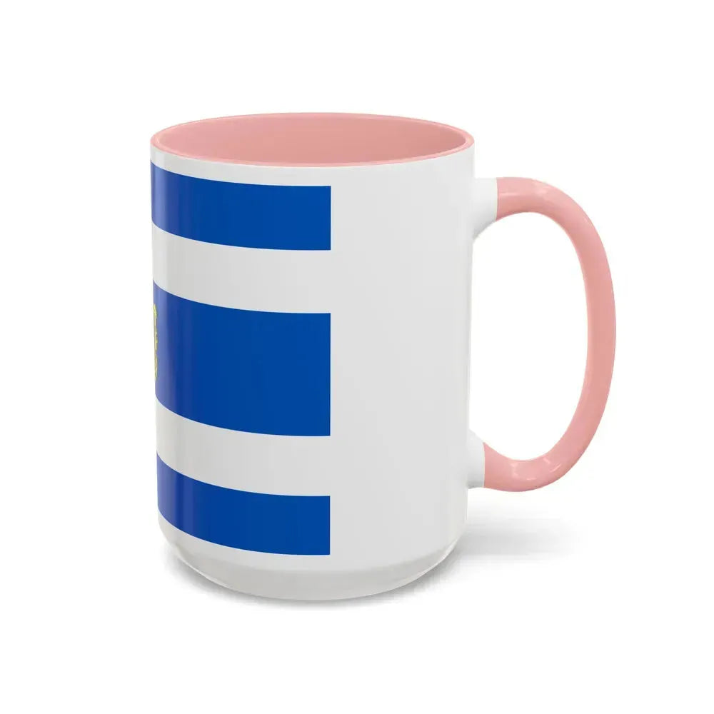 Flag of Kherson Ukraine - Accent Coffee Mug - Go Mug Yourself