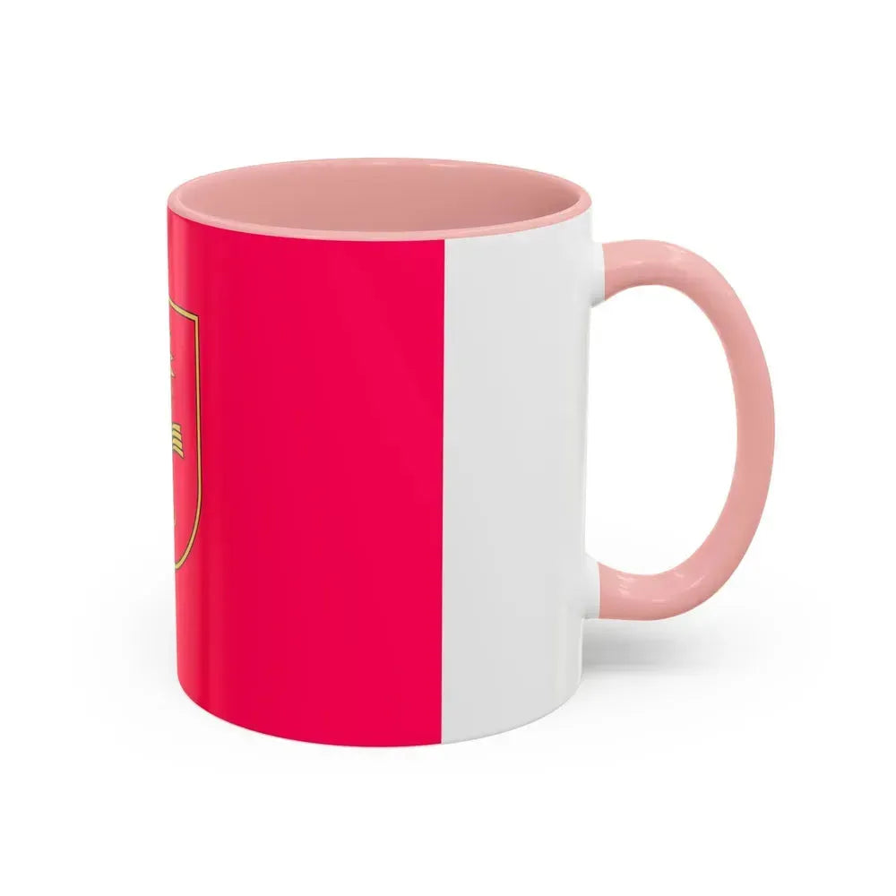 Flag of Khmelnytskyi Oblast Ukraine - Accent Coffee Mug - Go Mug Yourself