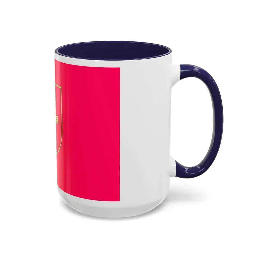 Flag of Khmelnytskyi Oblast Ukraine - Accent Coffee Mug - Go Mug Yourself