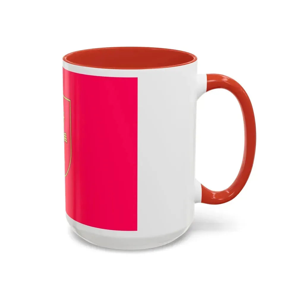 Flag of Khmelnytskyi Oblast Ukraine - Accent Coffee Mug - Go Mug Yourself