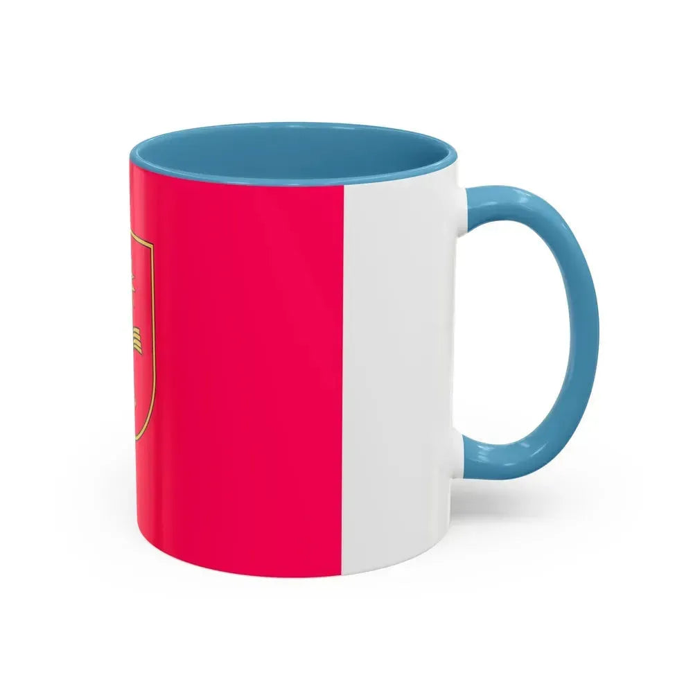 Flag of Khmelnytskyi Oblast Ukraine - Accent Coffee Mug - Go Mug Yourself