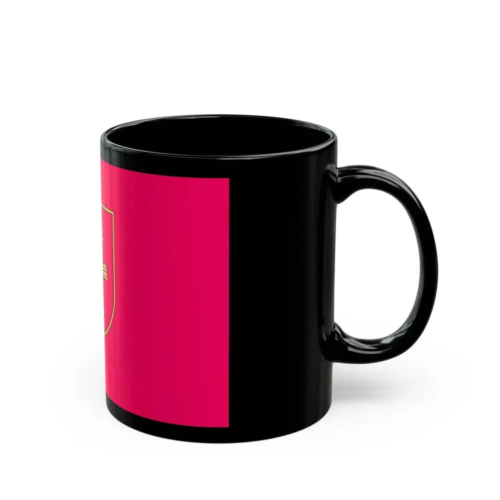 Flag of Khmelnytskyi Oblast Ukraine - Black Coffee Mug - Go Mug Yourself