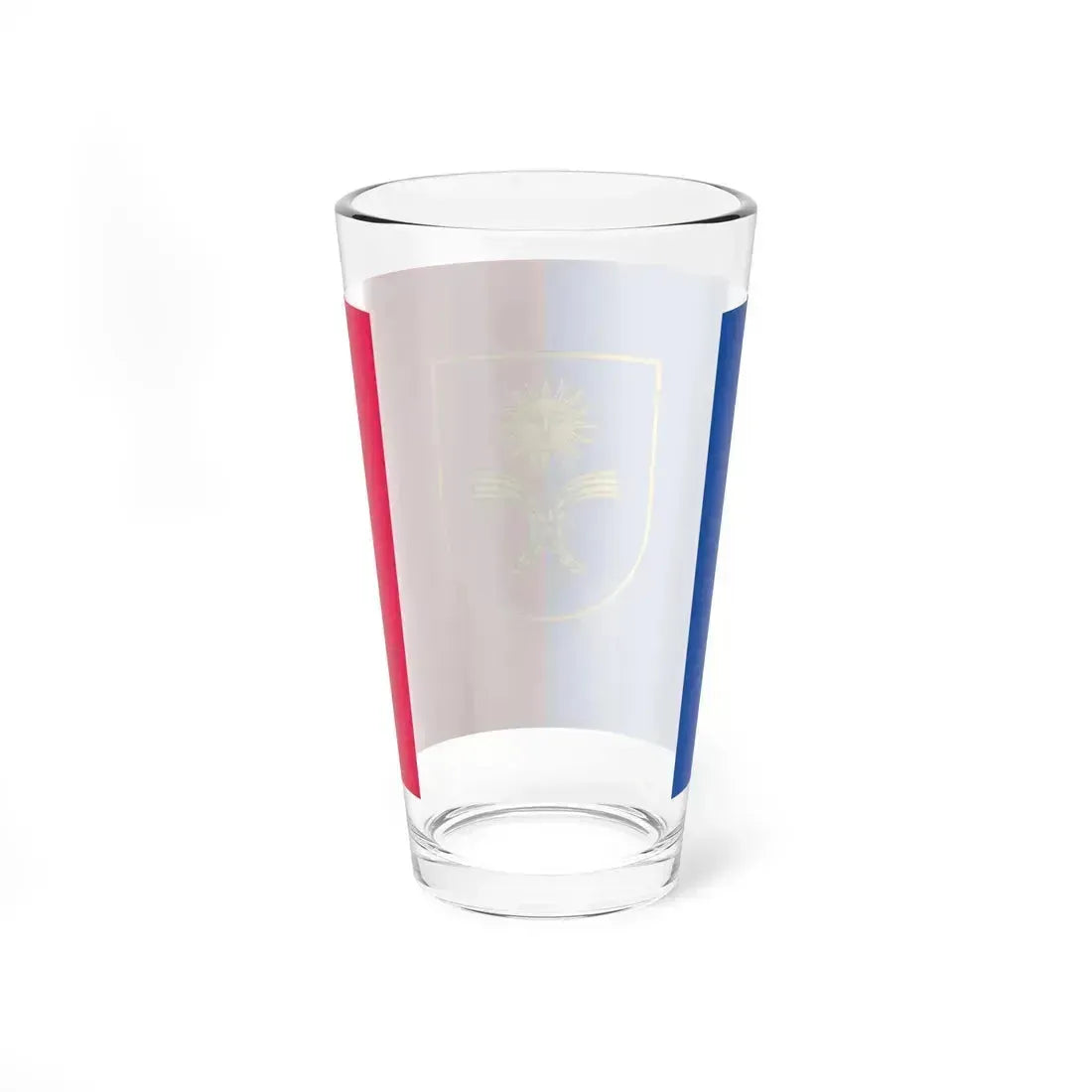 Flag of Khmelnytskyi Oblast (Ukraine) Pint Glass 16oz - Go Mug Yourself