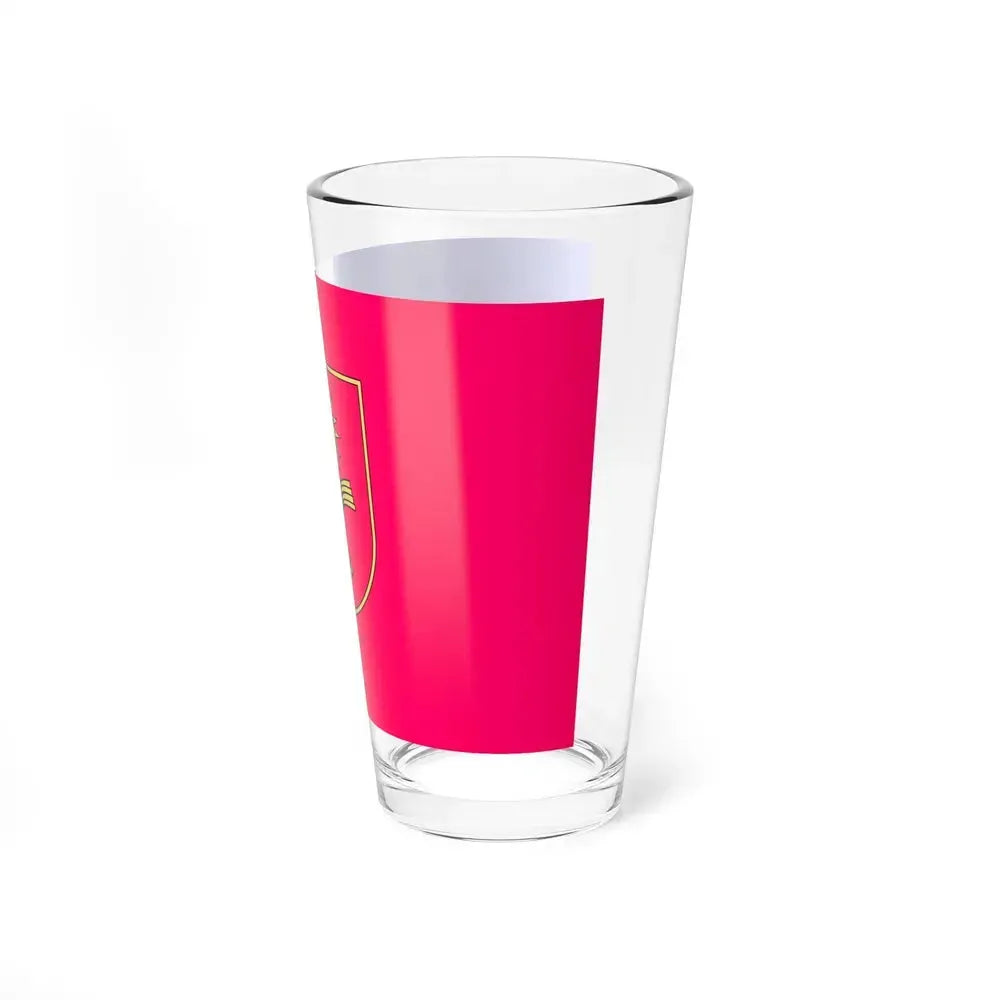 Flag of Khmelnytskyi Oblast Ukraine - Pint Glass 16oz - Go Mug Yourself