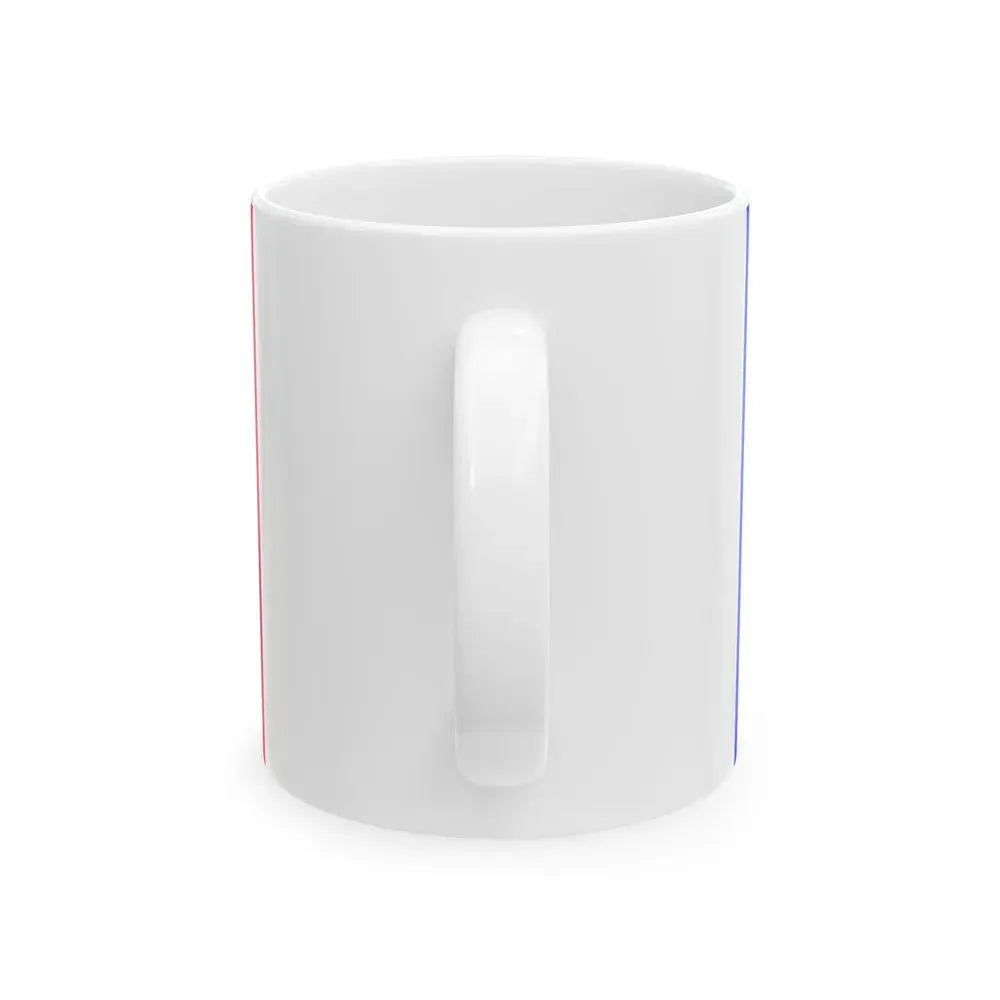 Flag of Khmelnytskyi Oblast Ukraine - White Coffee Mug - Go Mug Yourself