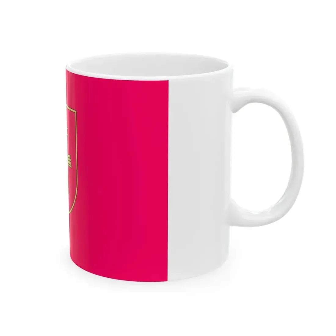 Flag of Khmelnytskyi Oblast Ukraine - White Coffee Mug - Go Mug Yourself