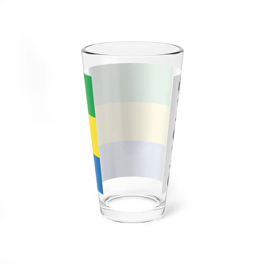 Flag of Khmelnytskyi Raion (Ukraine) Pint Glass 16oz - Go Mug Yourself