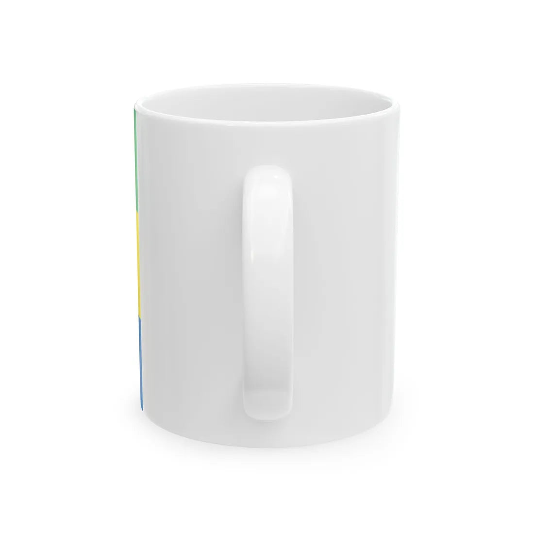 Flag of Khmelnytskyi Raion (Ukraine) White Coffee Mug - Go Mug Yourself