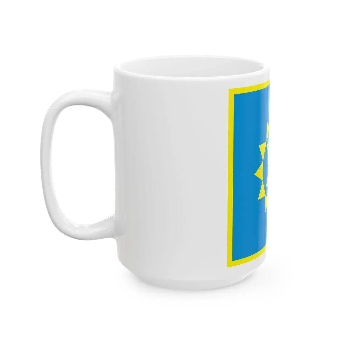 Flag of Khmelnytskyi (Ukraine) White Coffee Mug - Go Mug Yourself