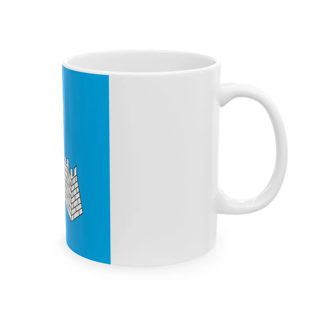 Flag of Khmilnyk (Ukraine) White Coffee Mug - Go Mug Yourself