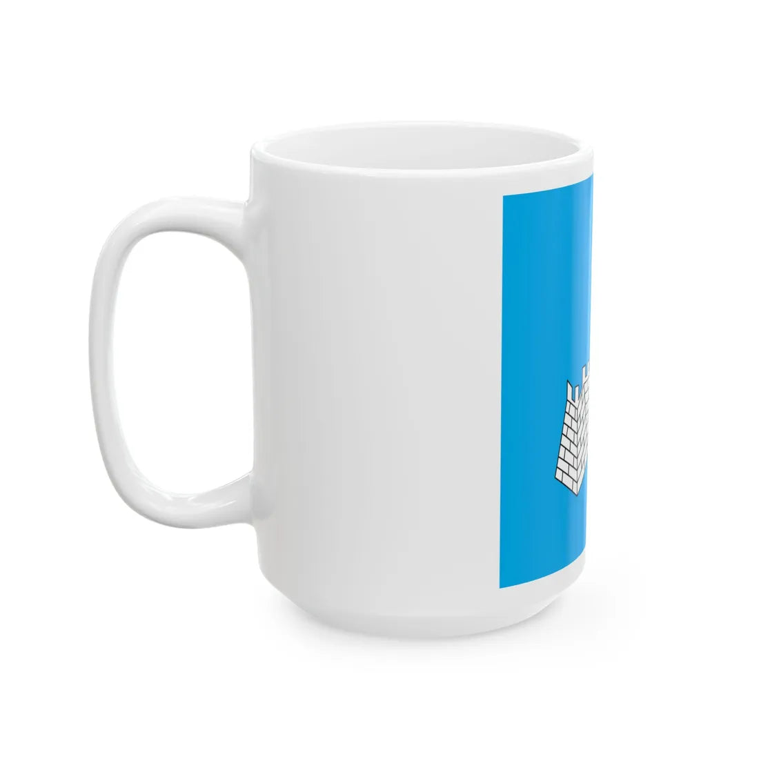 Flag of Khmilnyk (Ukraine) White Coffee Mug - Go Mug Yourself