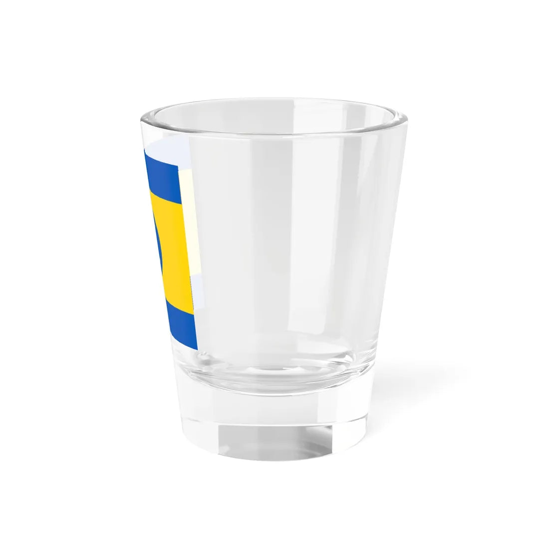 Flag of Khodoriv (Ukraine) Shot Glass 1.5oz - Go Mug Yourself