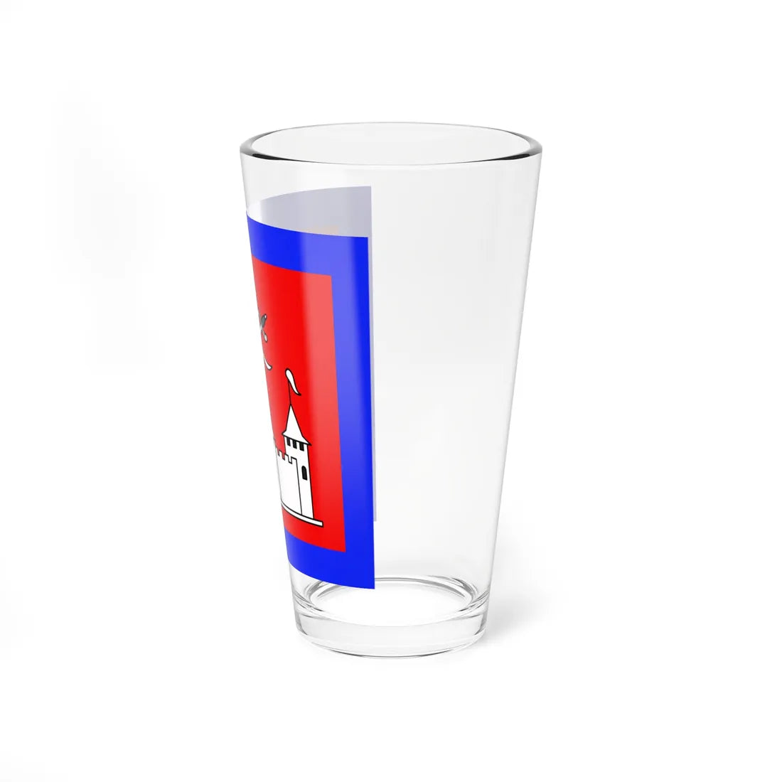 Flag of Khotyn (Ukraine) Pint Glass 16oz - Go Mug Yourself