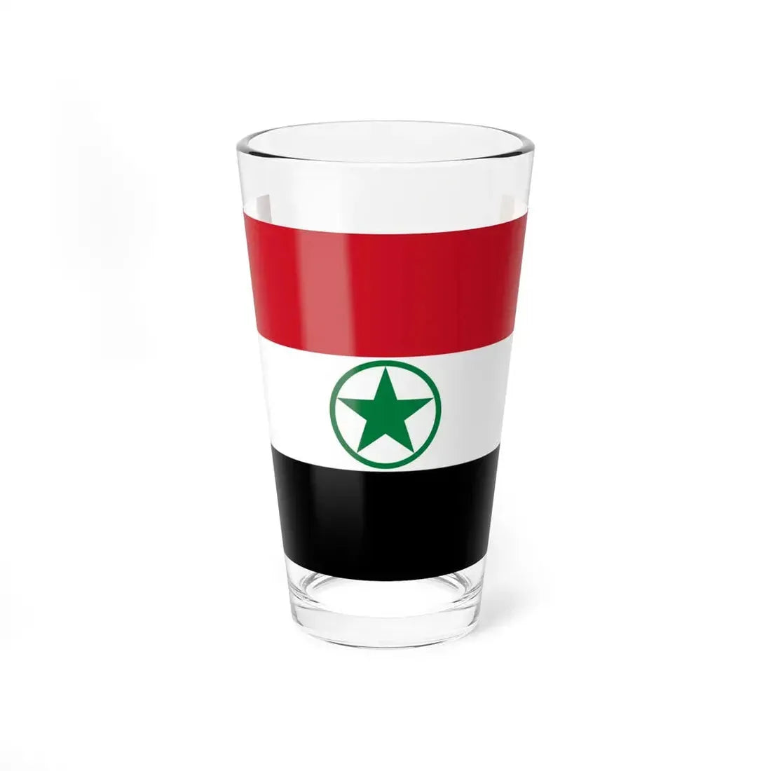 Flag of Khuzestan (Iran) Pint Glass 16oz 16oz - Go Mug Yourself
