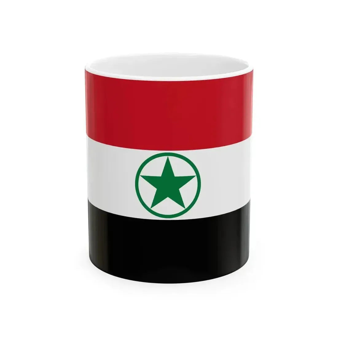 Flag of Khuzestan (Iran) White Coffee Mug 11oz - Go Mug Yourself