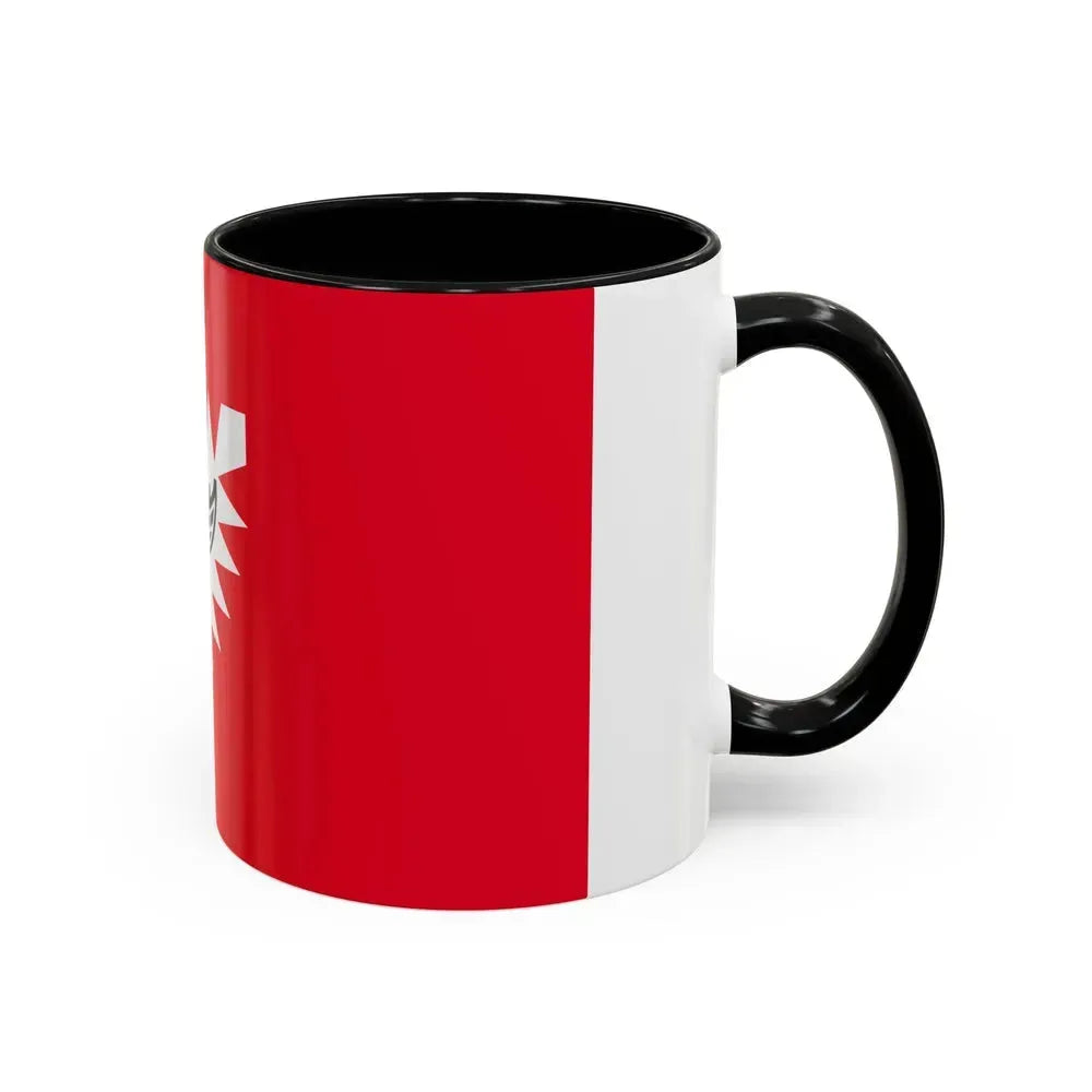 Flag of Kiel Germany - Accent Coffee Mug - Go Mug Yourself