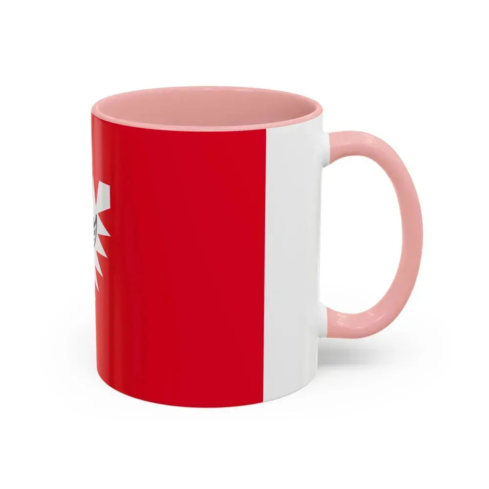 Flag of Kiel Germany - Accent Coffee Mug - Go Mug Yourself