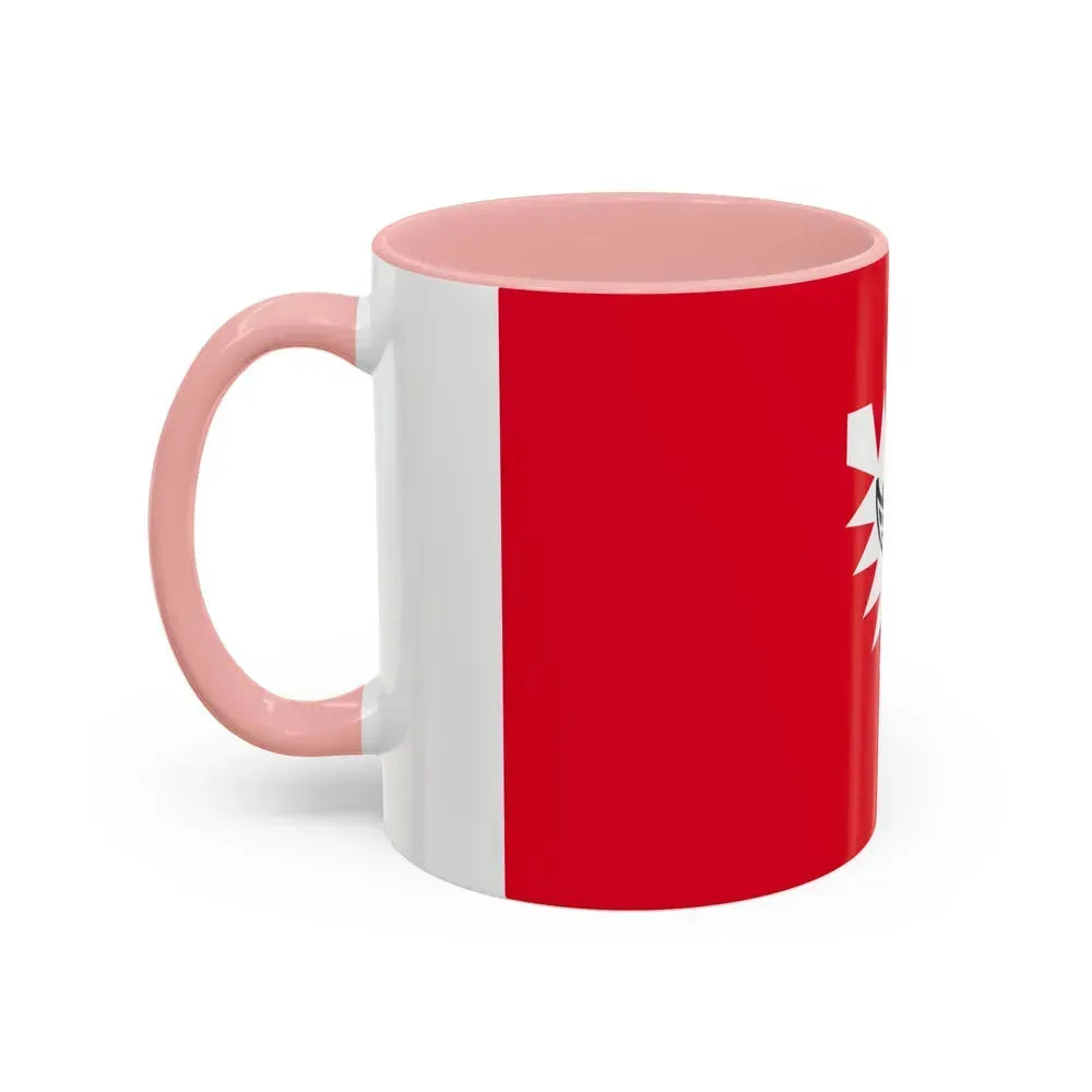 Flag of Kiel Germany - Accent Coffee Mug - Go Mug Yourself