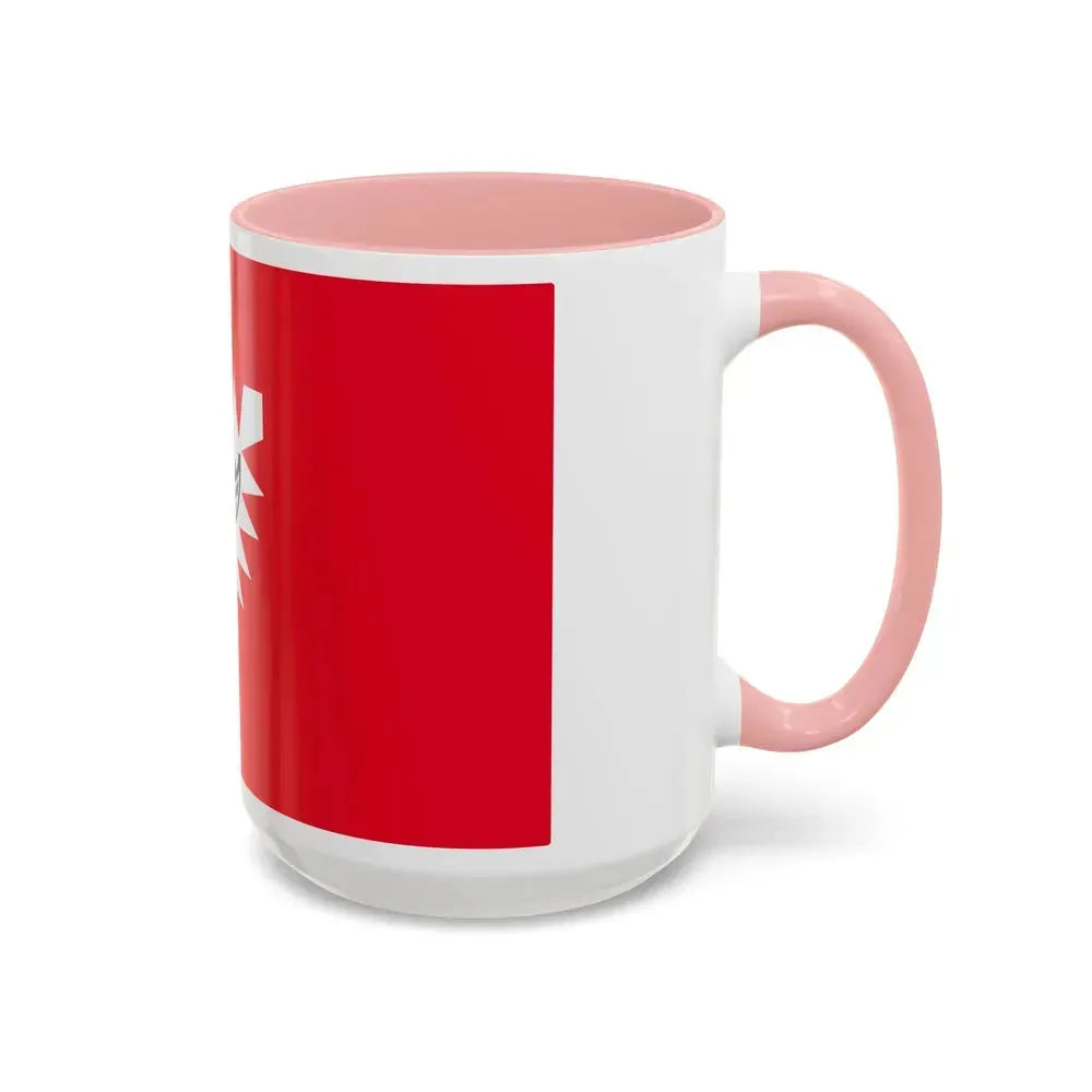 Flag of Kiel Germany - Accent Coffee Mug - Go Mug Yourself