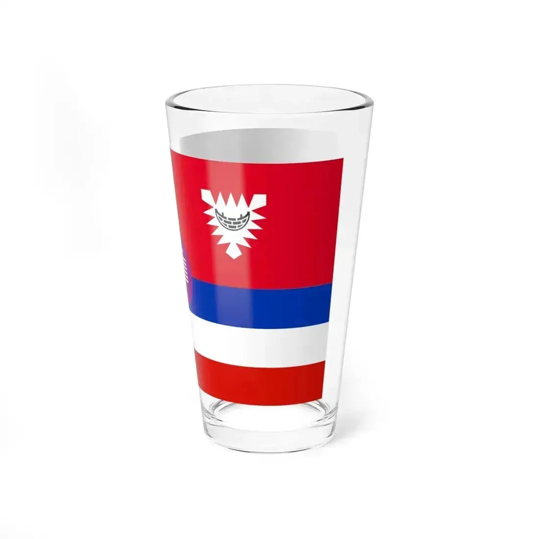 Flag of Kiel, Wisconsin - Pint Glass 16oz - Go Mug Yourself