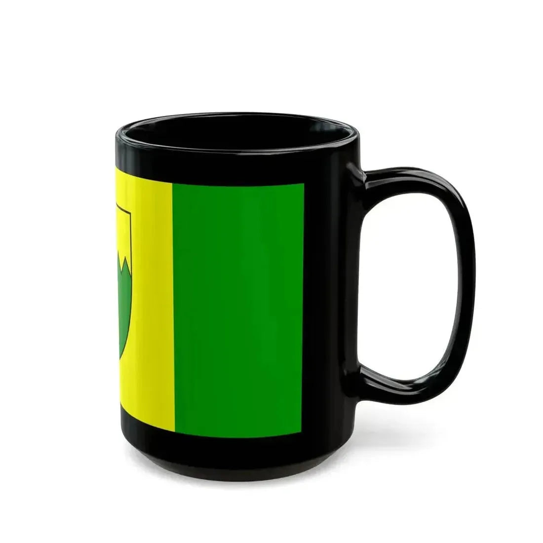 Flag of Kimberley British Columbia Canada - Black Coffee Mug - Go Mug Yourself