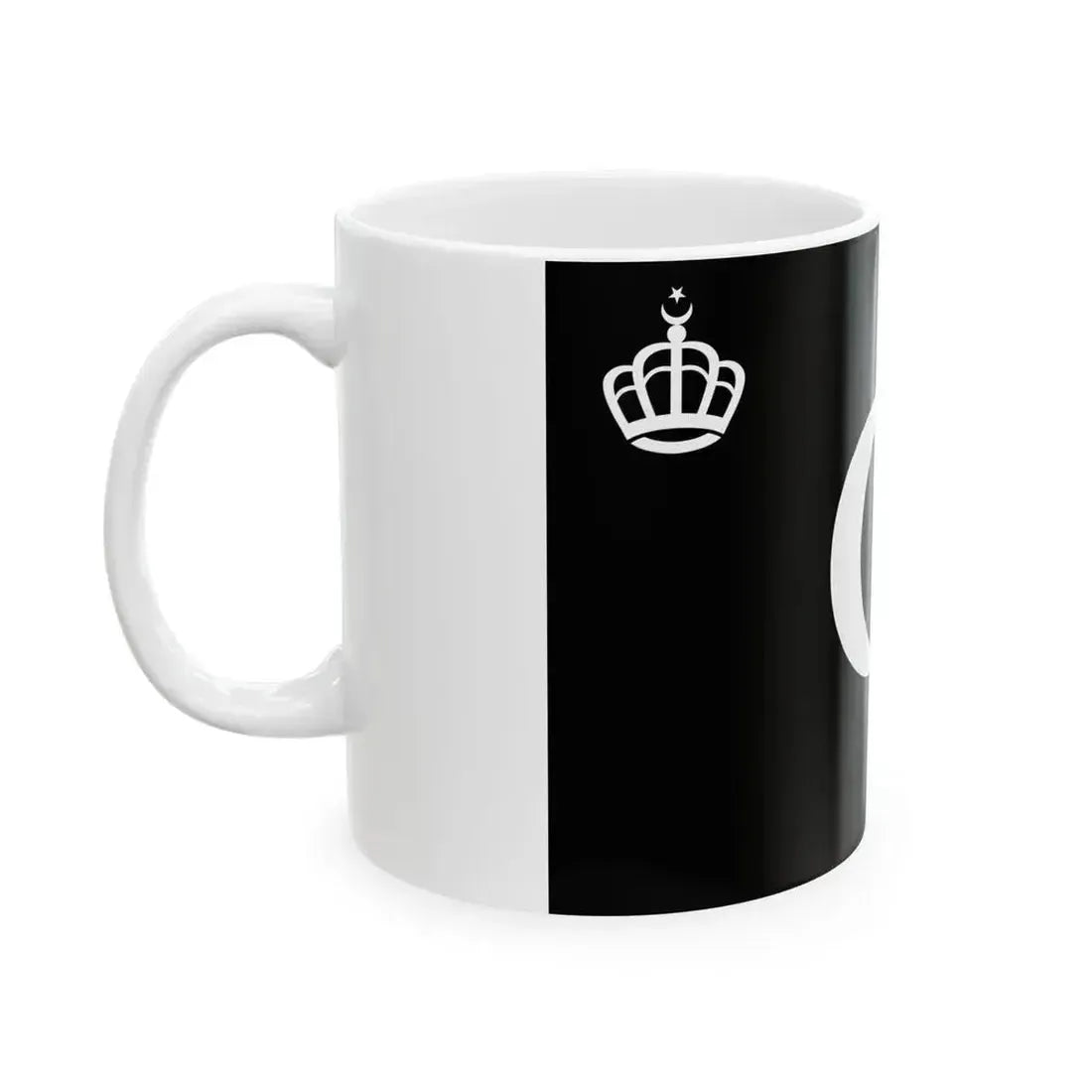 Flag of King Idris I (Libya) White Coffee Mug - Go Mug Yourself