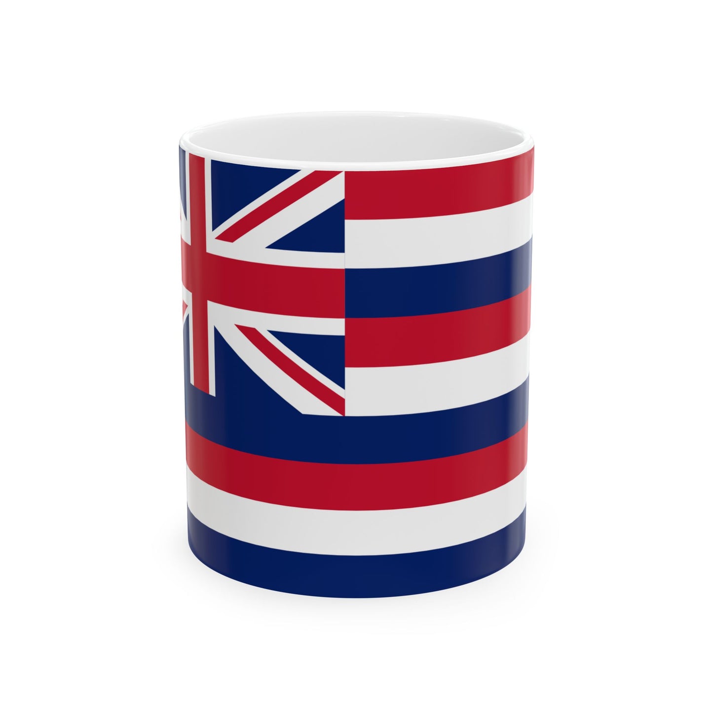 Flag of Kingdom of Hawaii 1816-1845 (United States) White Coffee Mug-11oz-Go Mug Yourself