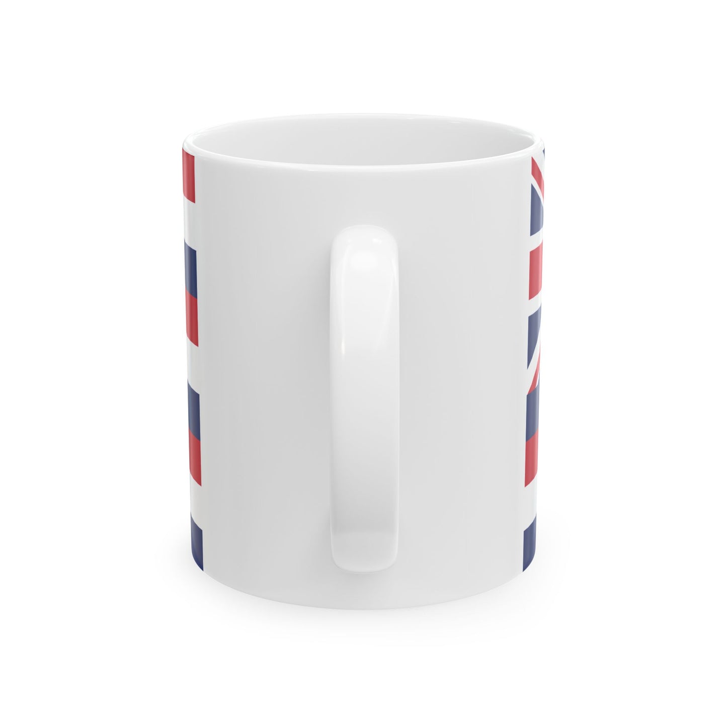 Flag of Kingdom of Hawaii 1816-1845 (United States) White Coffee Mug-Go Mug Yourself