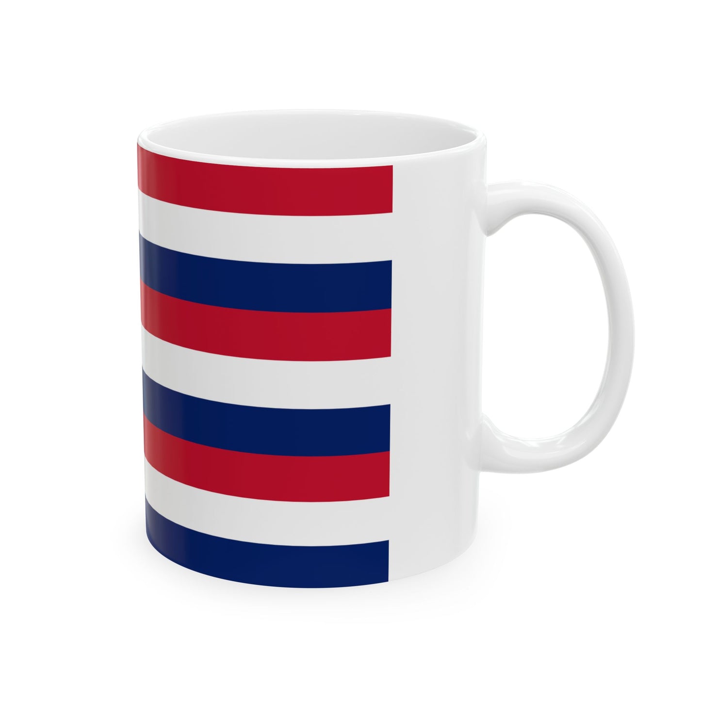 Flag of Kingdom of Hawaii 1816-1845 (United States) White Coffee Mug-Go Mug Yourself