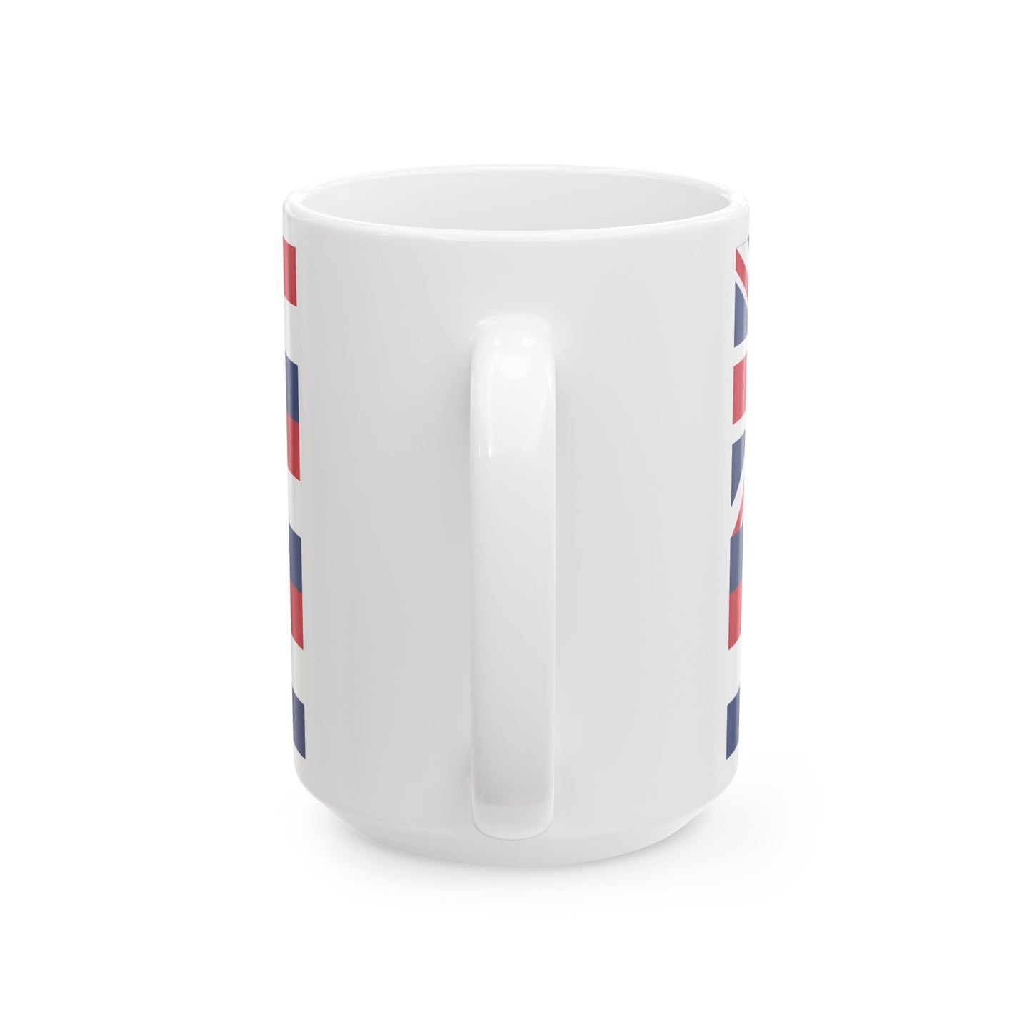 Flag of Kingdom of Hawaii 1816-1845 (United States) White Coffee Mug-Go Mug Yourself