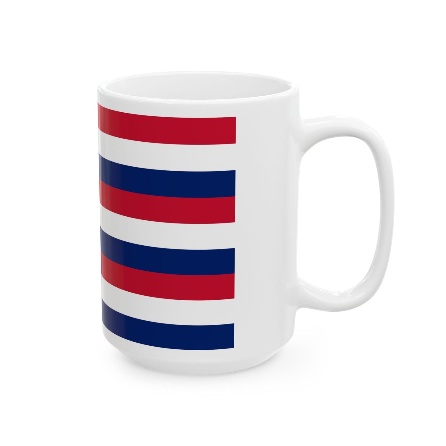 Flag of Kingdom of Hawaii 1816-1845 (United States) White Coffee Mug-Go Mug Yourself