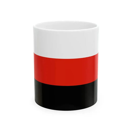 Flag of Kingdom of Naples 1806-1808 (Italy) White Coffee Mug 11oz - Go Mug Yourself