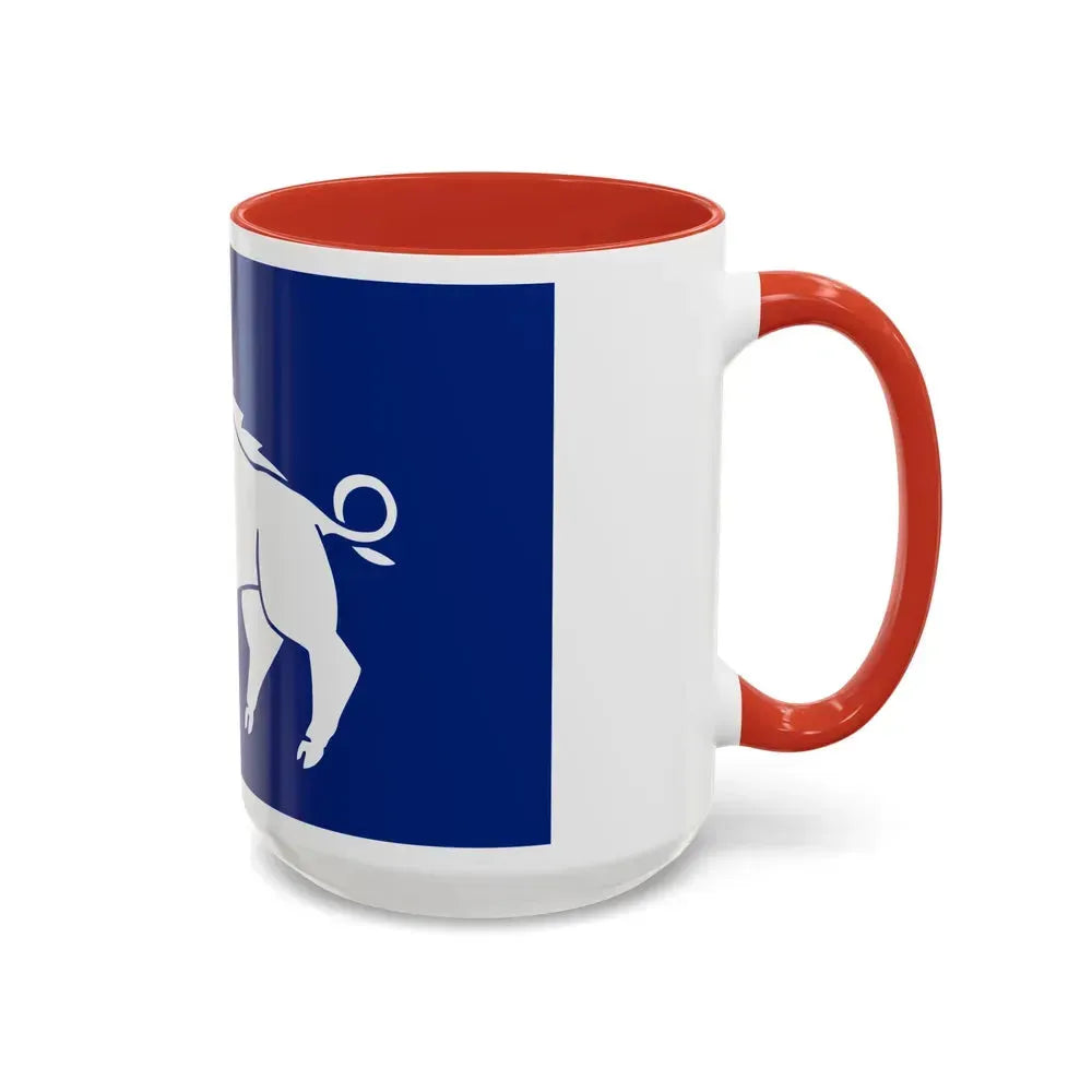 Flag of Kingswinford UK - Accent Coffee Mug - Go Mug Yourself