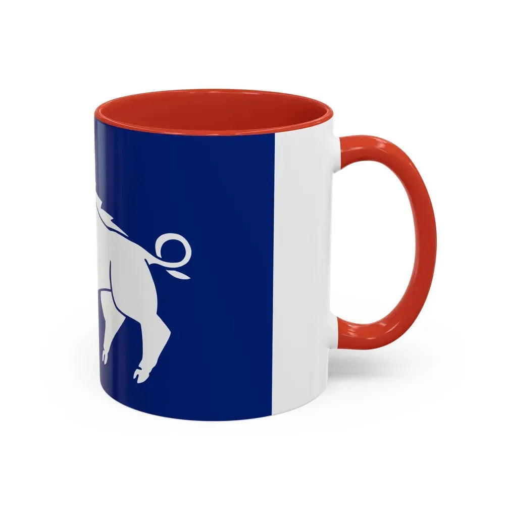 Flag of Kingswinford UK - Accent Coffee Mug - Go Mug Yourself
