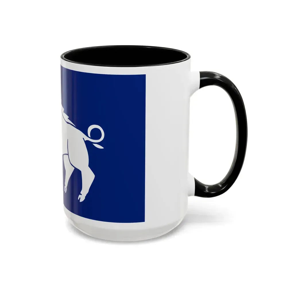 Flag of Kingswinford UK - Accent Coffee Mug - Go Mug Yourself