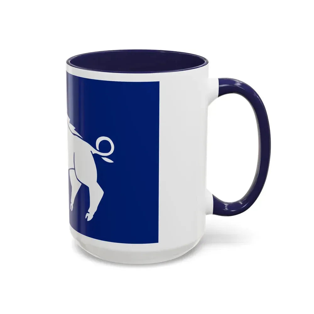 Flag of Kingswinford UK - Accent Coffee Mug - Go Mug Yourself