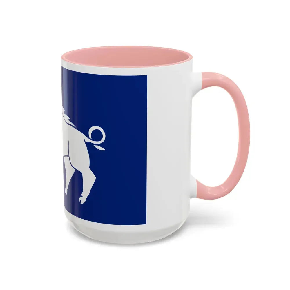 Flag of Kingswinford UK - Accent Coffee Mug - Go Mug Yourself