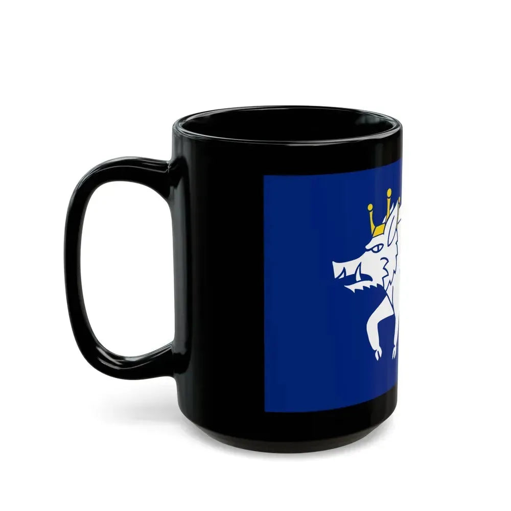 Flag of Kingswinford UK - Black Coffee Mug - Go Mug Yourself