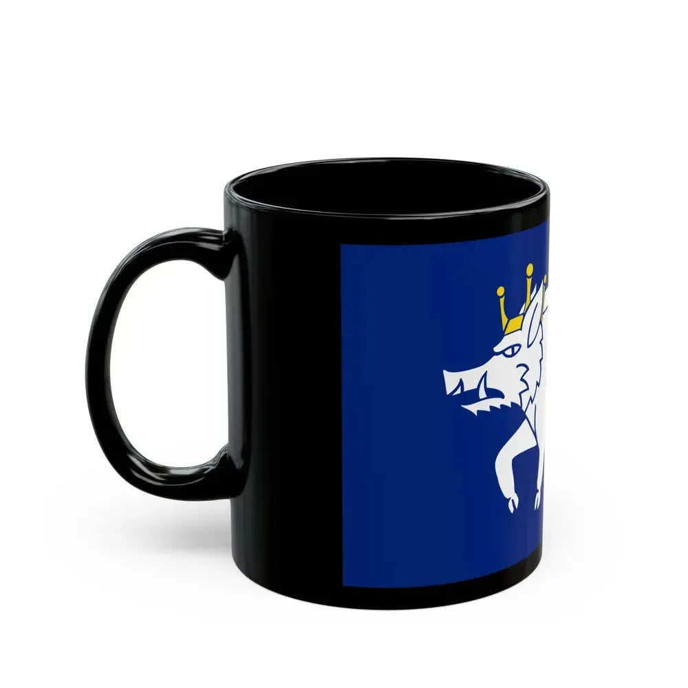 Flag of Kingswinford UK - Black Coffee Mug - Go Mug Yourself