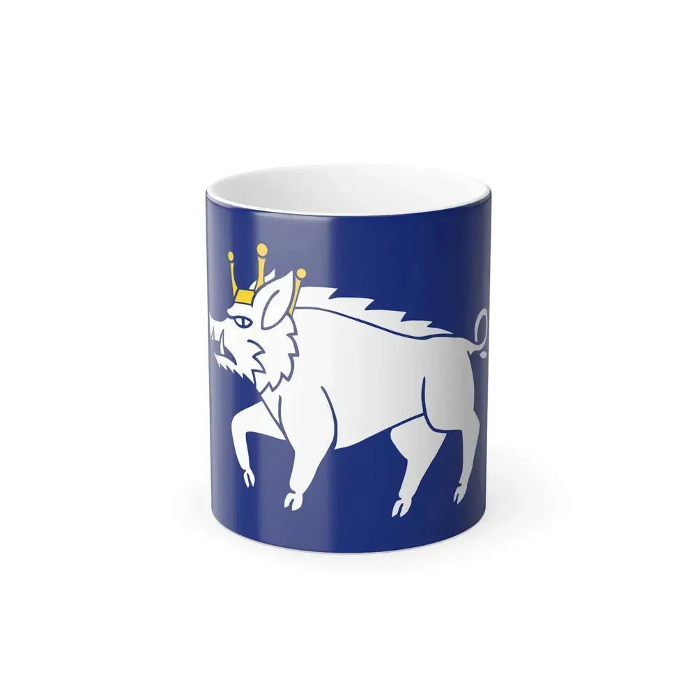 Flag of Kingswinford UK - Color Changing Coffee Mug 11oz - Go Mug Yourself