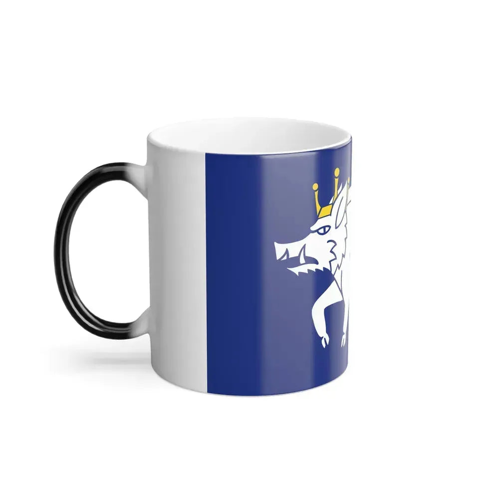 Flag of Kingswinford UK - Color Changing Coffee Mug - Go Mug Yourself