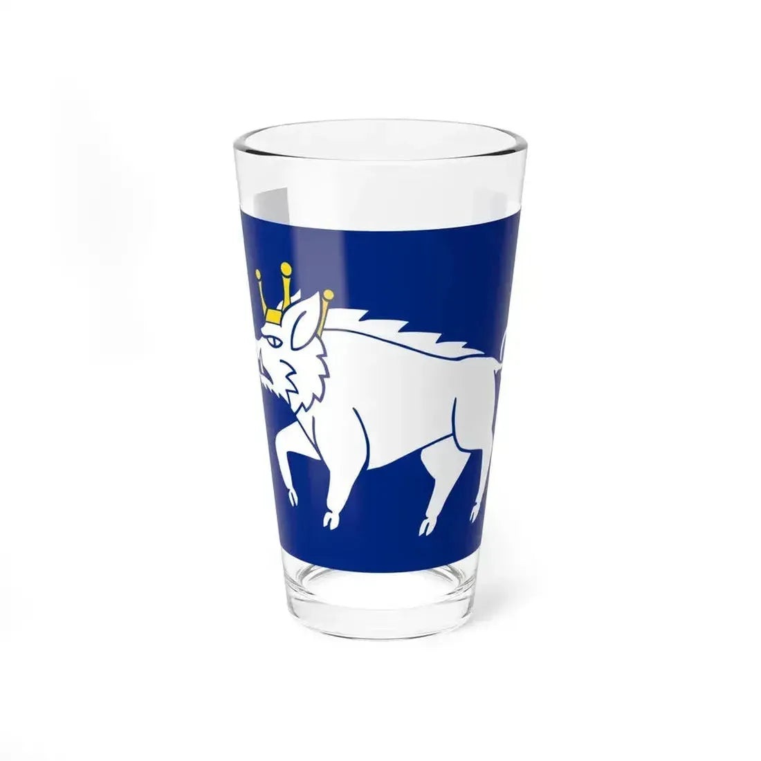 Flag of Kingswinford UK - Pint Glass 16oz 16oz - Go Mug Yourself