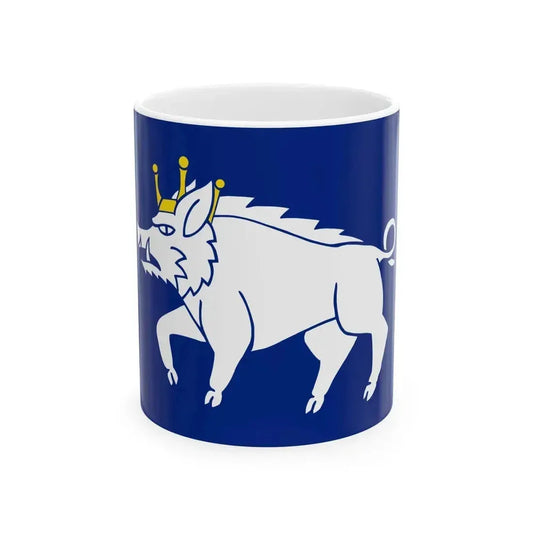 Flag of Kingswinford UK - White Coffee Mug 11oz - Go Mug Yourself