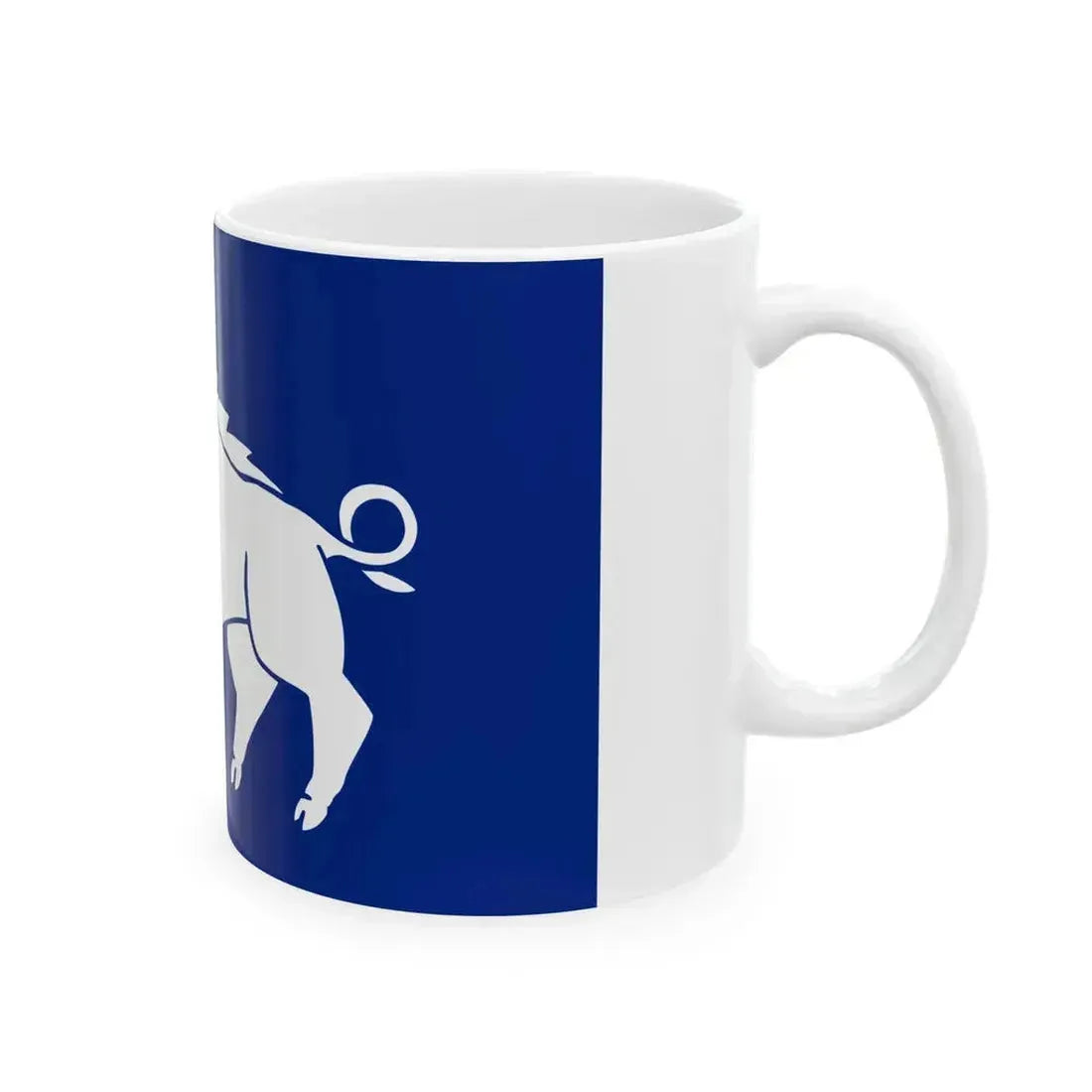 Flag of Kingswinford UK - White Coffee Mug - Go Mug Yourself